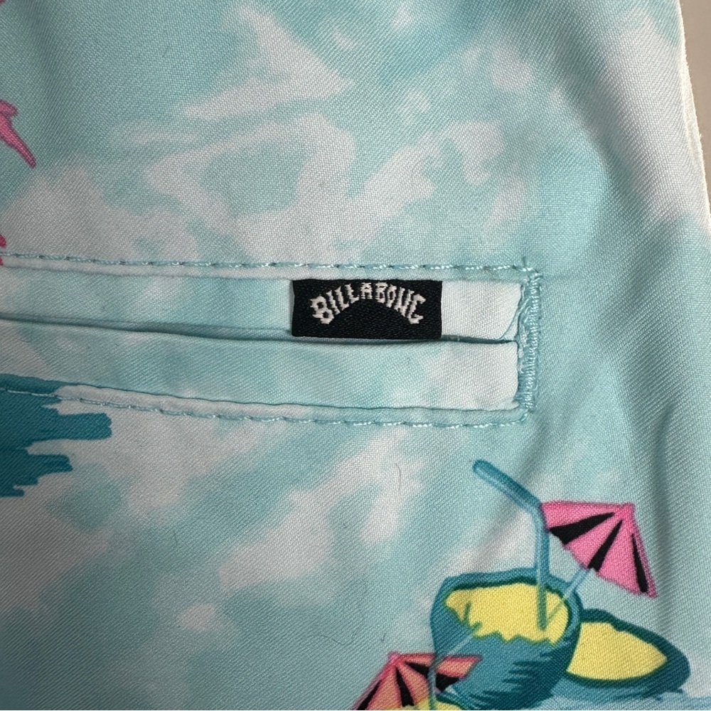 NWT Billabong Tropical Print Men's Swim Shorts XL - Picture 7 of 9